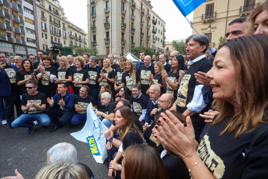 Processo Open Arms Corteo Lega