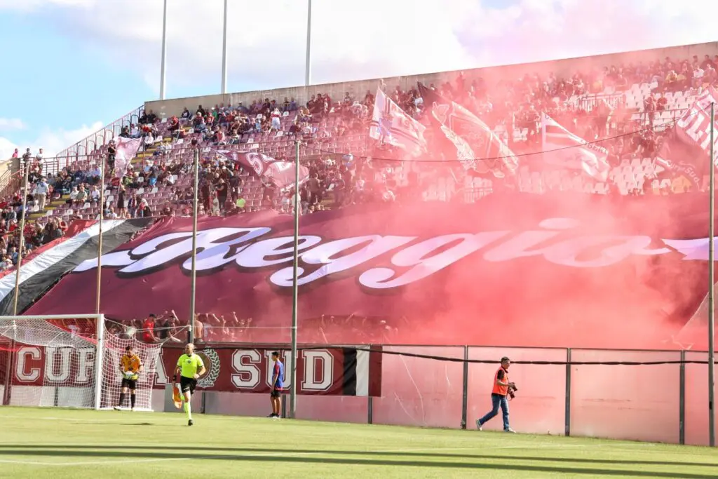 Reggina-Acireale Coreografia Curva Sud