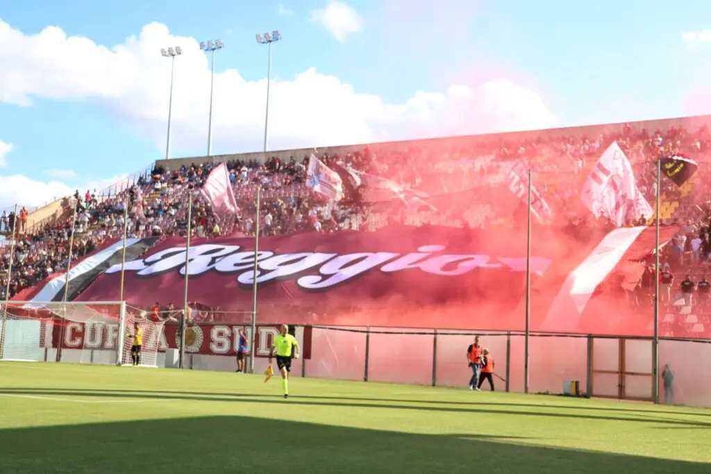 Reggina-Acireale Coreografia Curva Sud