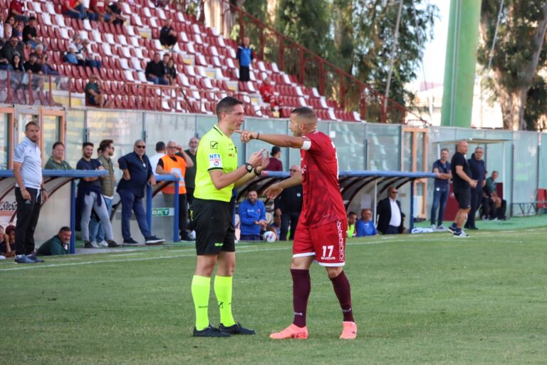 Reggina-Acireale arbitro Barillà