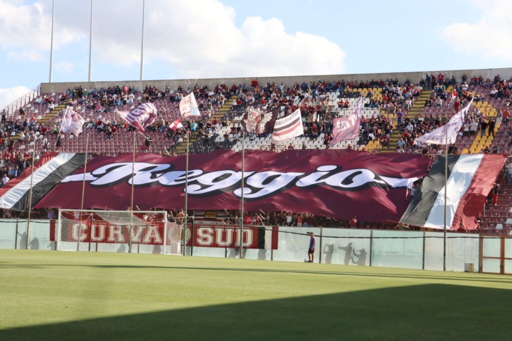 Reggina-Acireale Coreografia Curva Sud