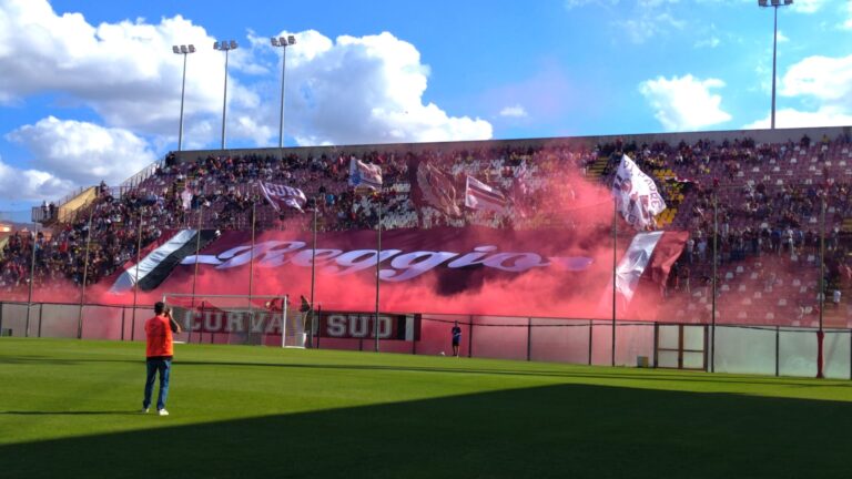 Reggina-Acireale Coreografia Curva Sud