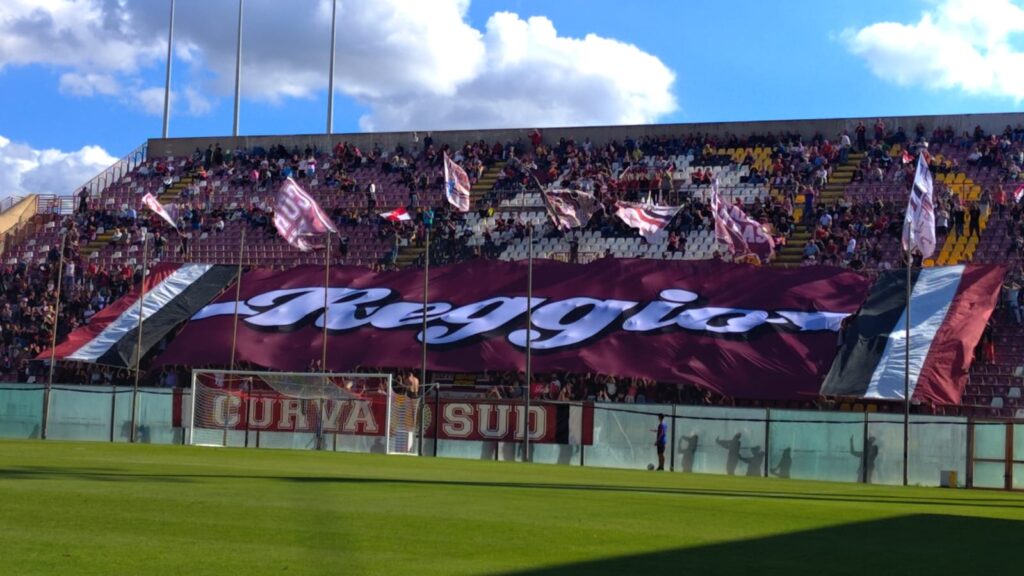 Reggina-Acireale Coreografia Curva Sud