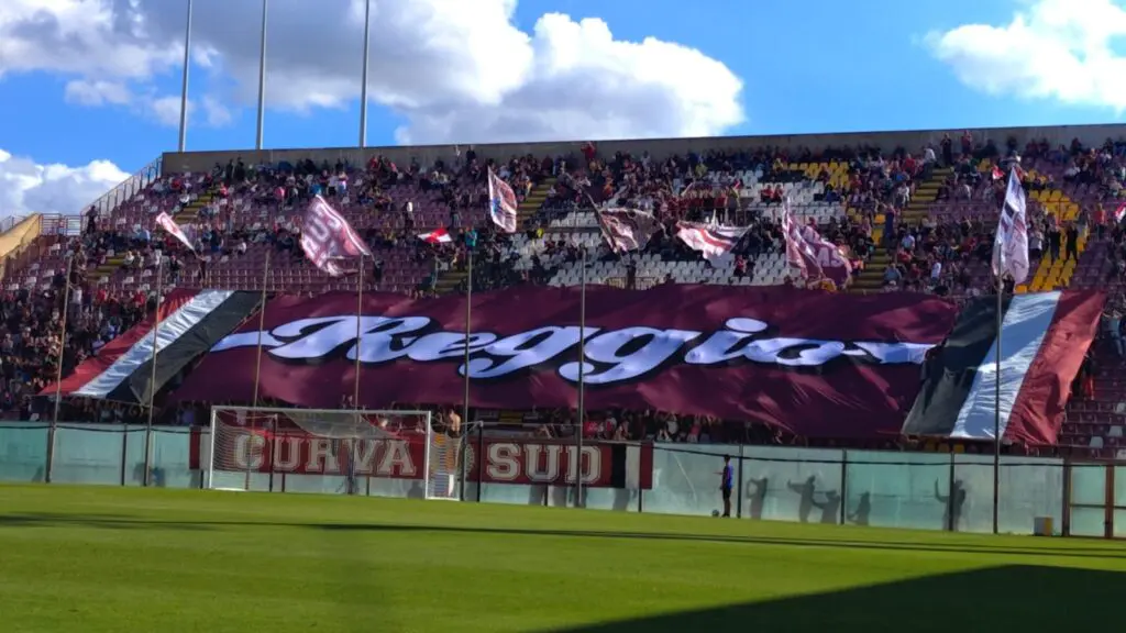 Reggina-Acireale Coreografia Curva Sud