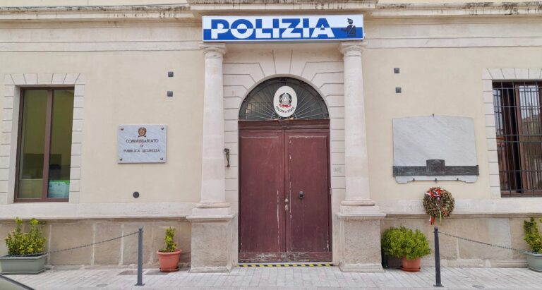 San Filippo del Mela per il Commissariato di Pubblica Sicurezza