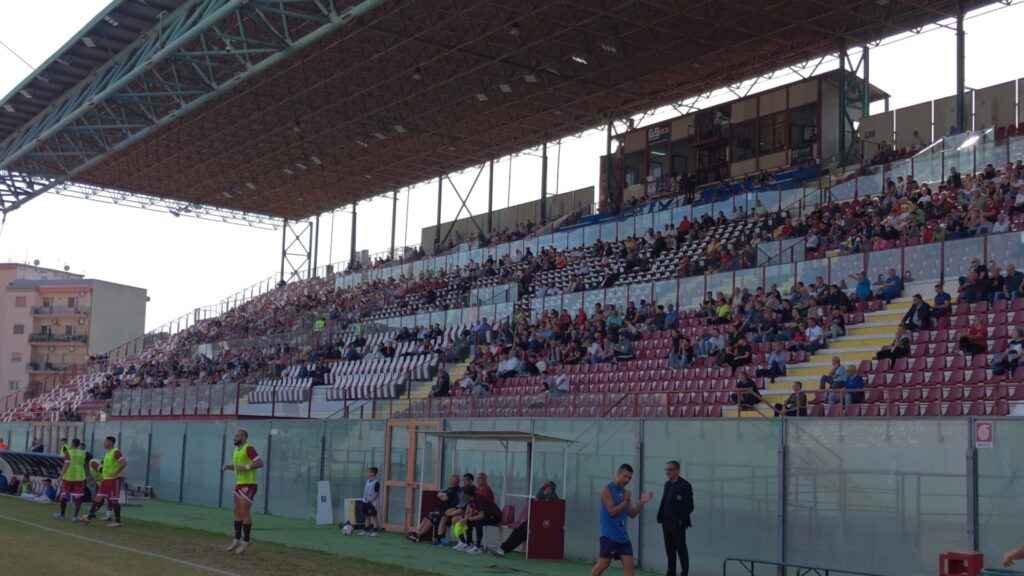 Tifosi Curva e Tribuna Reggina-Acireale