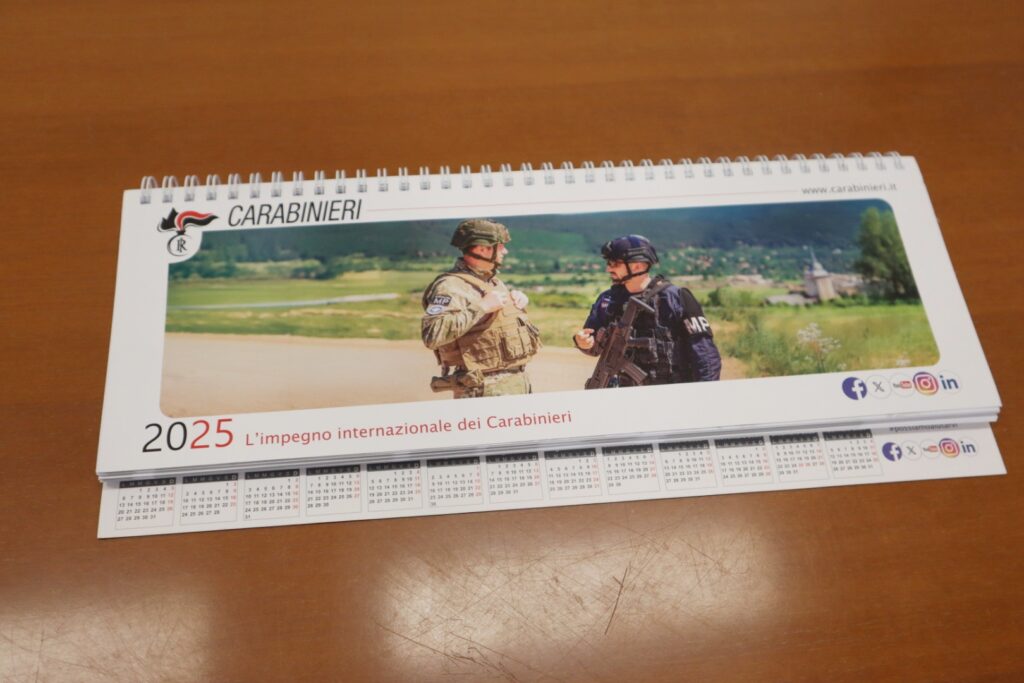 calendario carabinieri