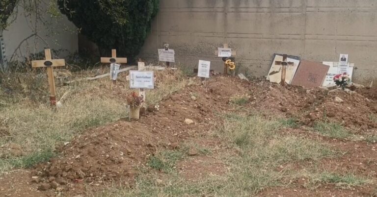 cimitero sepoltura a terra