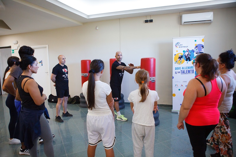 foto open day sportivamente insieme