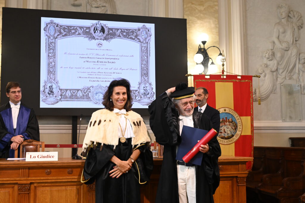 laurea honoris causa Giurisprudenza Isgrò