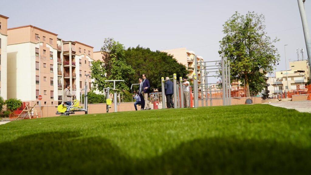 nuovo parco urbano rione marconi