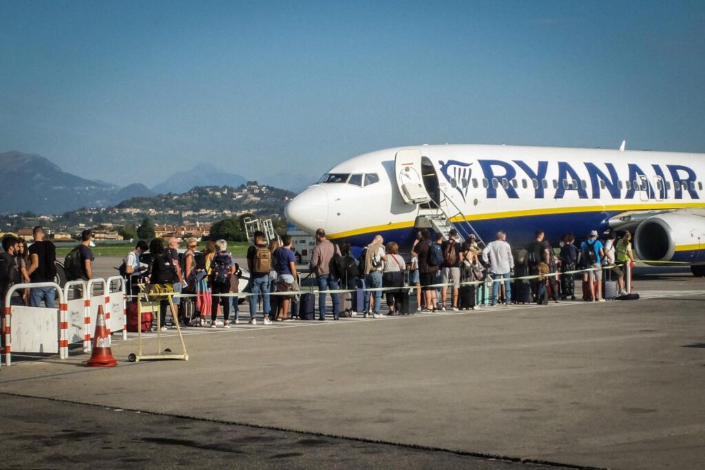 orio al serio ryanair