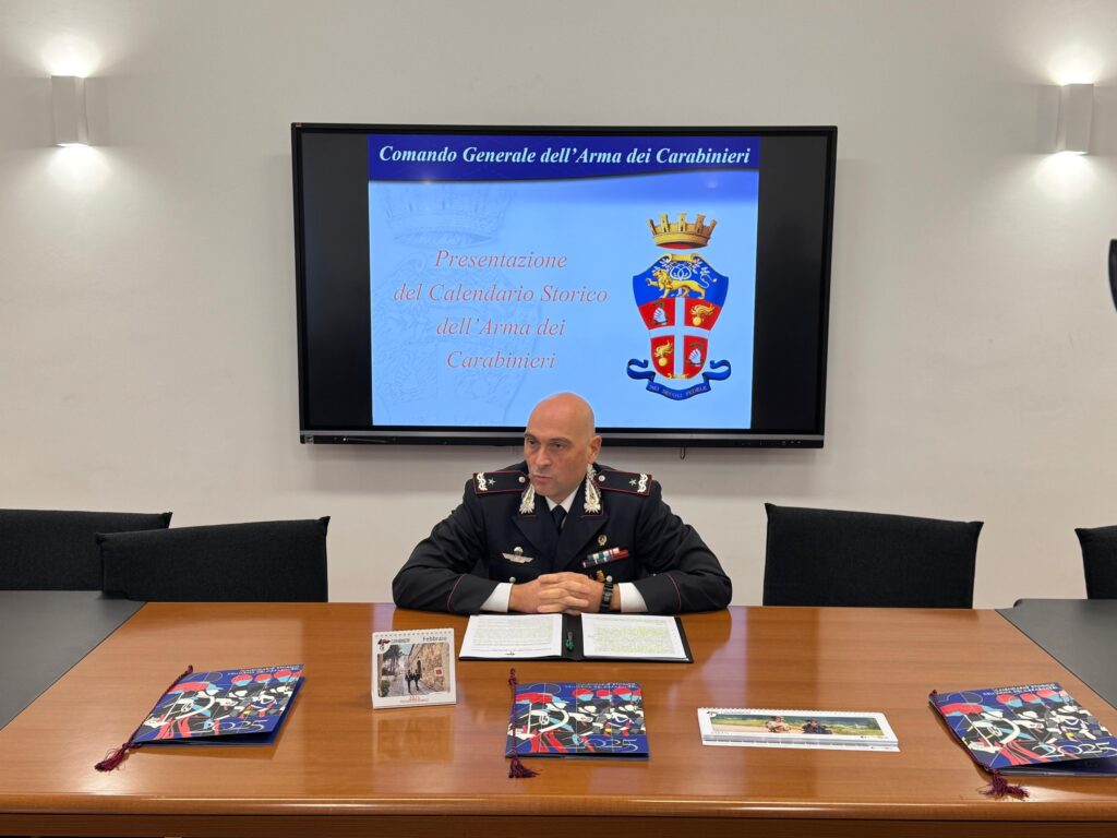 presentato il calendario storico dei Carabinieri