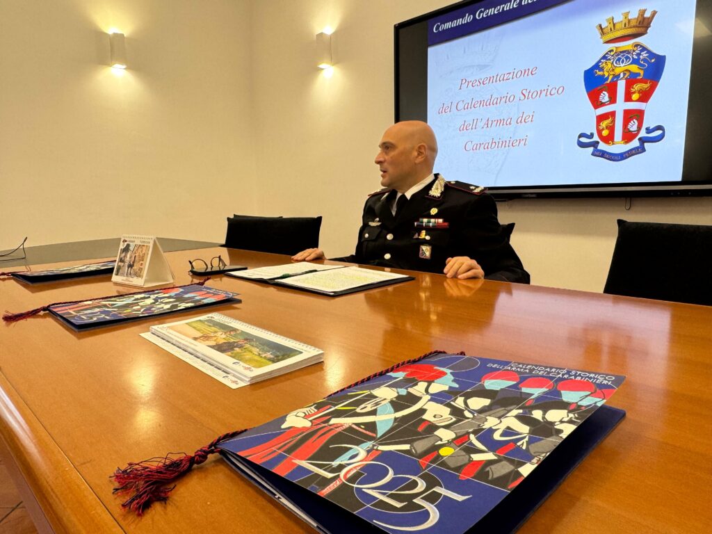 presentato il calendario storico dei Carabinieri