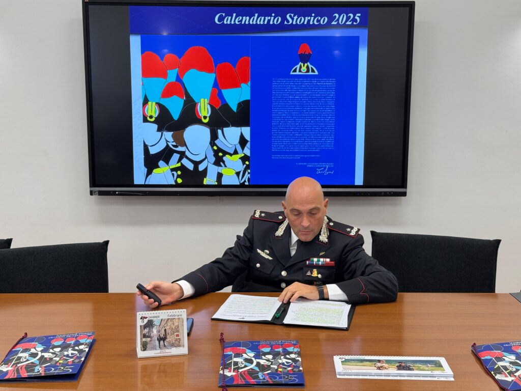 presentato il calendario storico dei Carabinieri