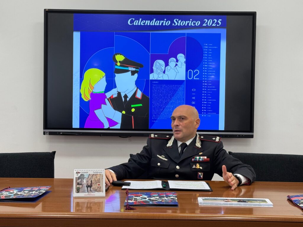 presentato il calendario storico dei Carabinieri