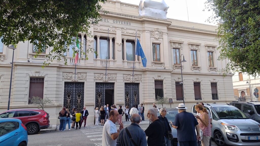 protesta comitato quertiere reggio calabria