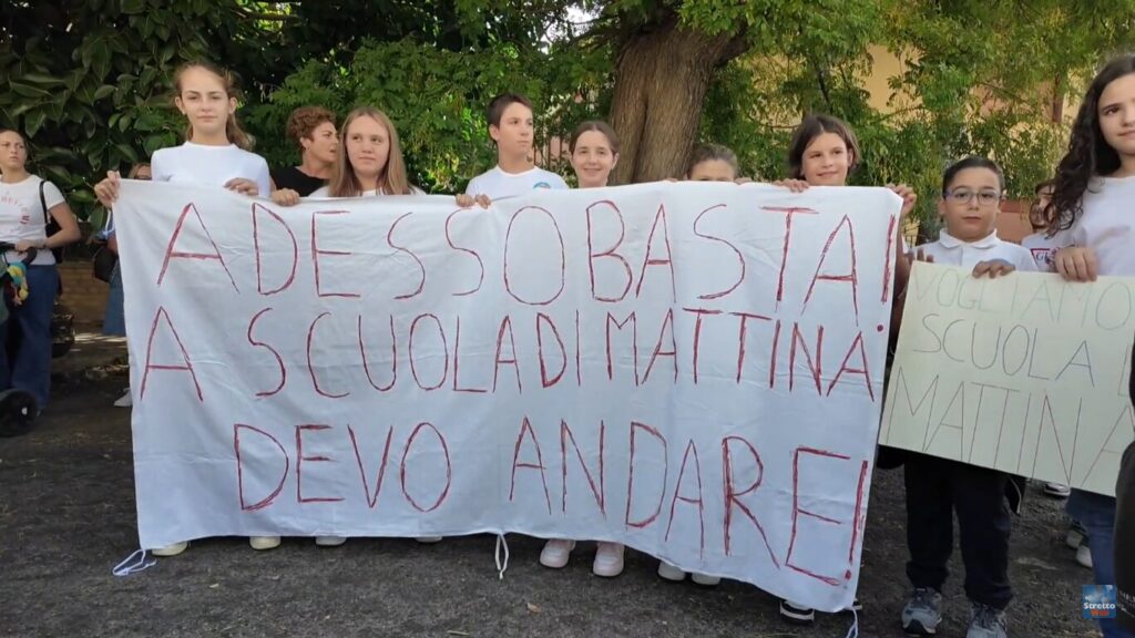 protesta scuola reggio calabria