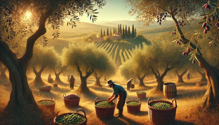 raccolta delle olive