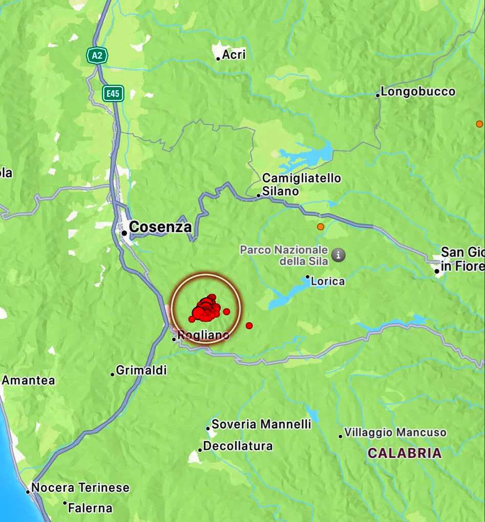 terremoto cosenza