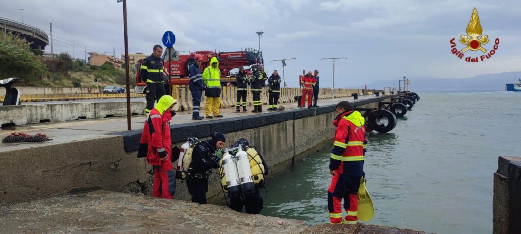 vigili del fuoco recupero