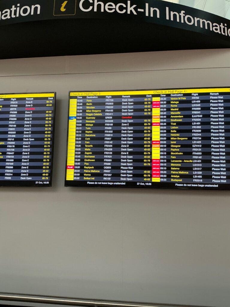 primo volo londra reggio calabria