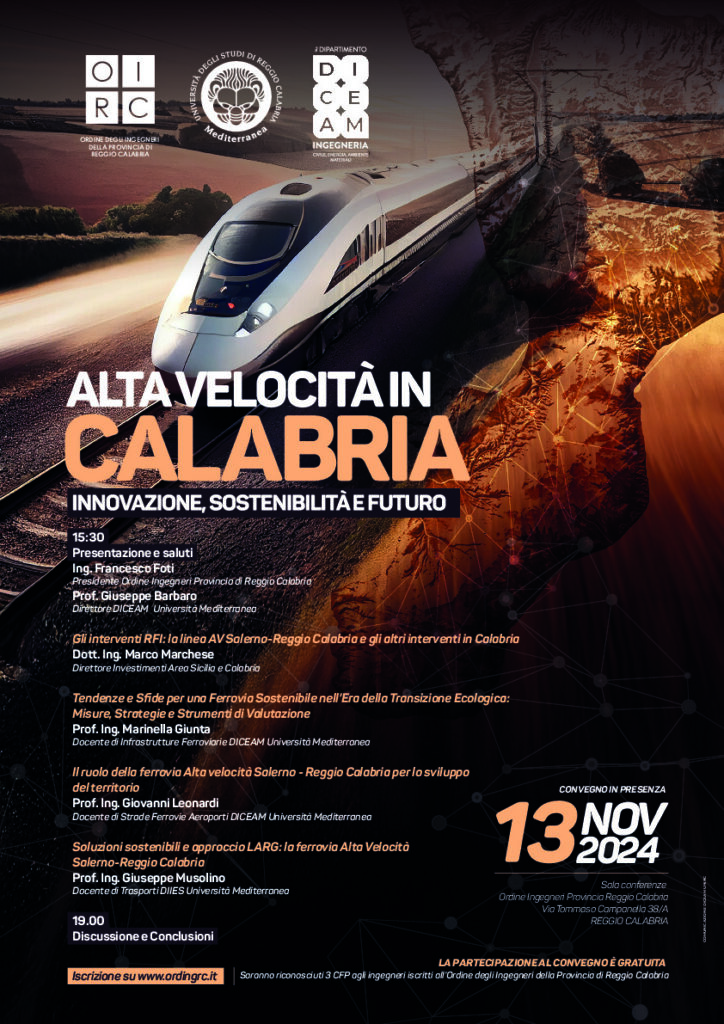 ALTA VELOCITA CALABRIA convegno