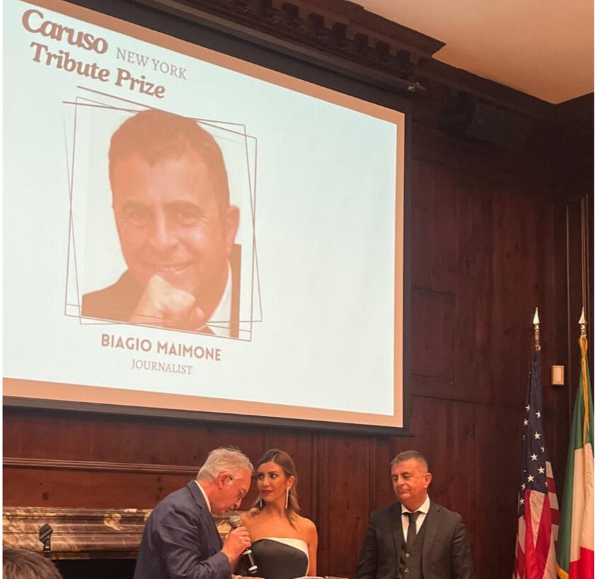 Biagio Maimone premiazione