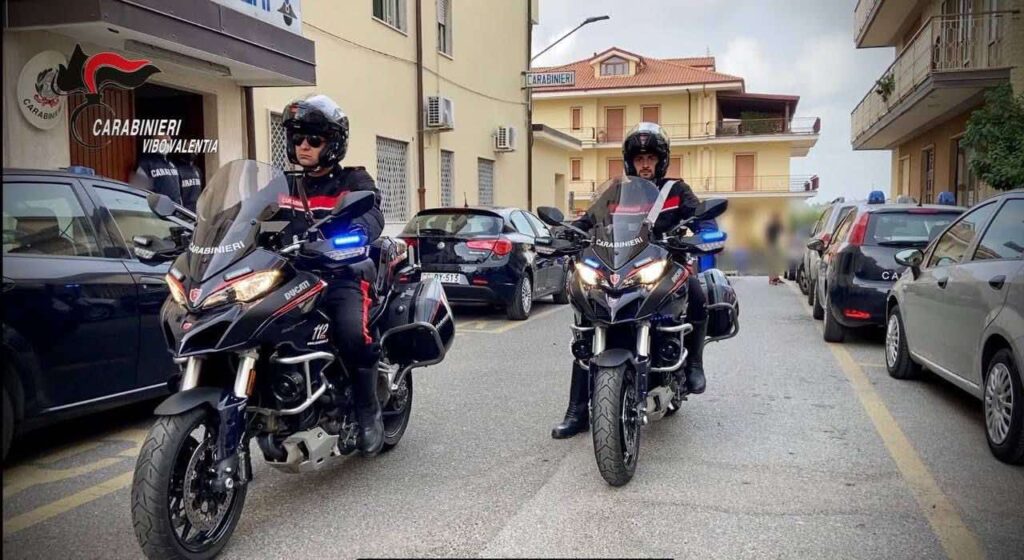 Carabinieri Vibo Valentia moto