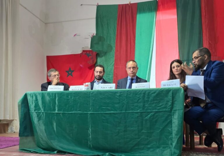 Console Naccari alla presentazione del progetto Maalema