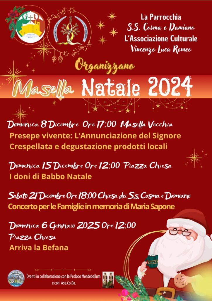 Eventi Natale Masella 2024