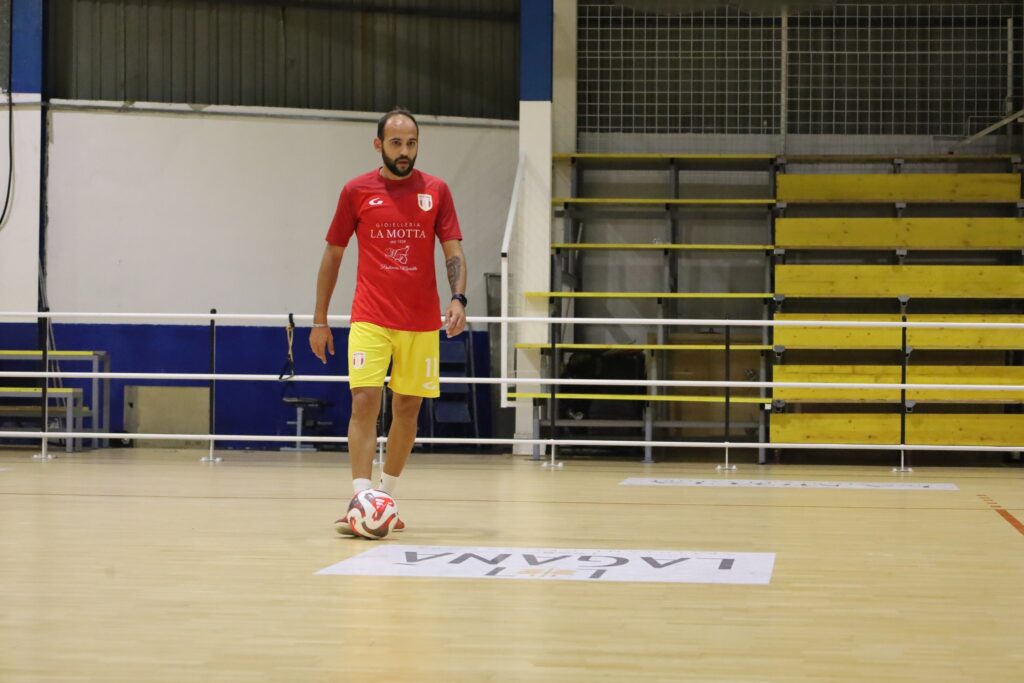 Il capitano Nanni Piccolo del MESSINA FUTSAL