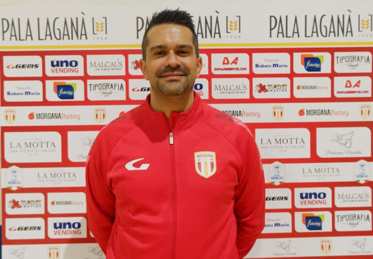 Il tecnico Giuseppe Fiorenza (MESSINA FUTSAL)