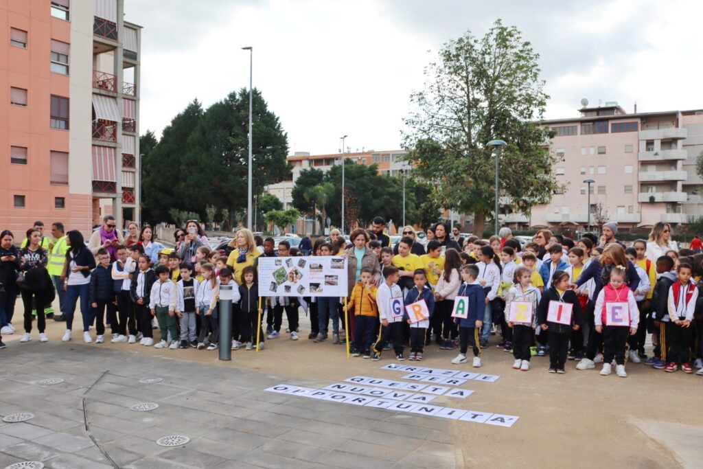 Inaugurazione parco marconi reggio calabria