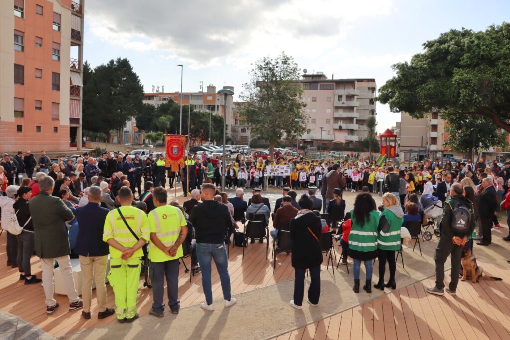 Inaugurazione parco marconi reggio calabria