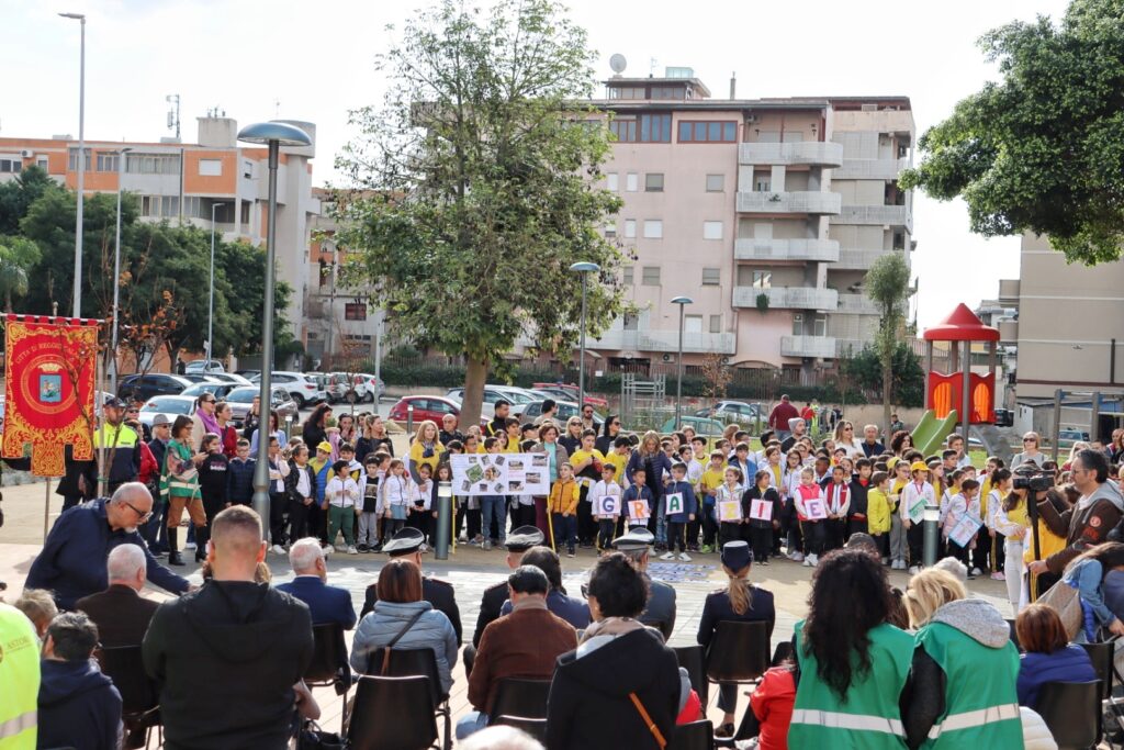 Inaugurazione parco marconi reggio calabria