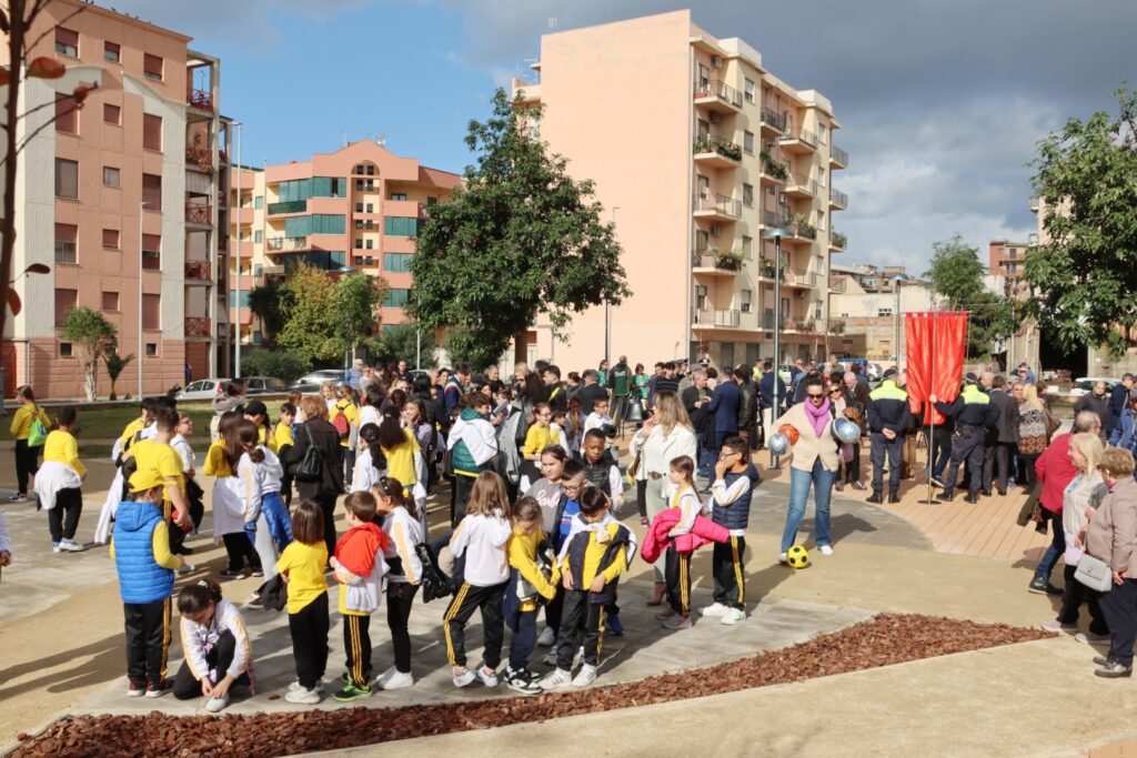 Inaugurazione parco marconi reggio calabria