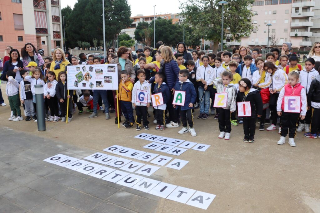 Inaugurazione parco marconi reggio calabria