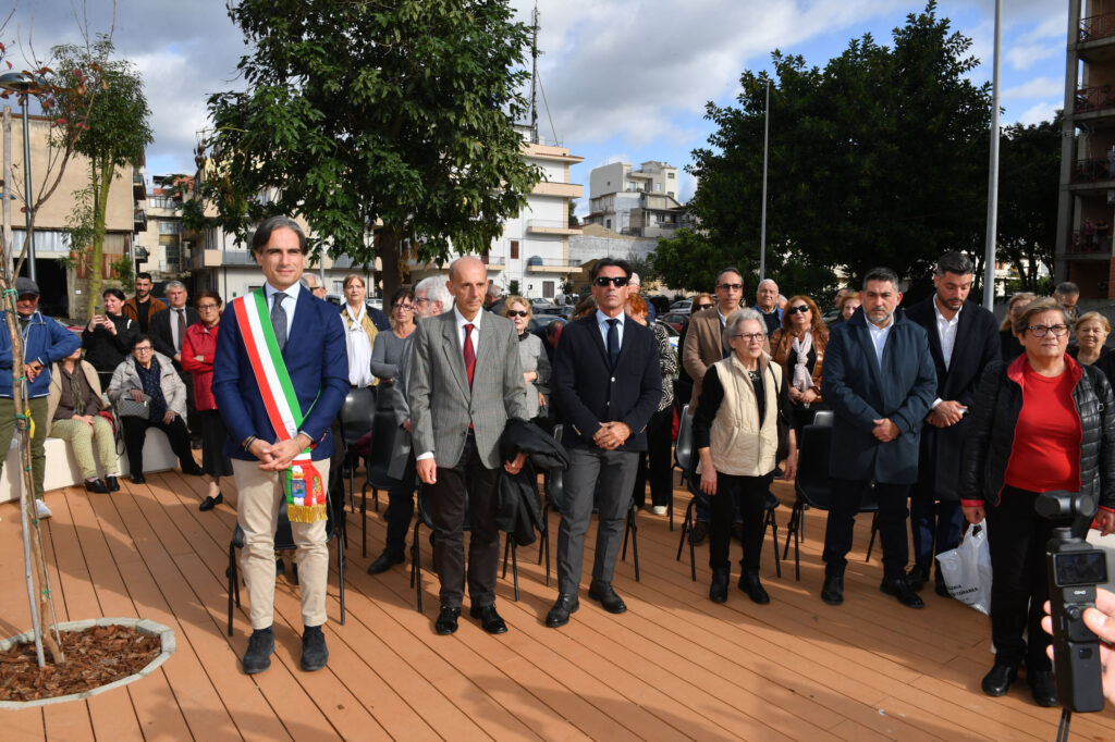 Inaugurazione parco rione marconi reggio calabria