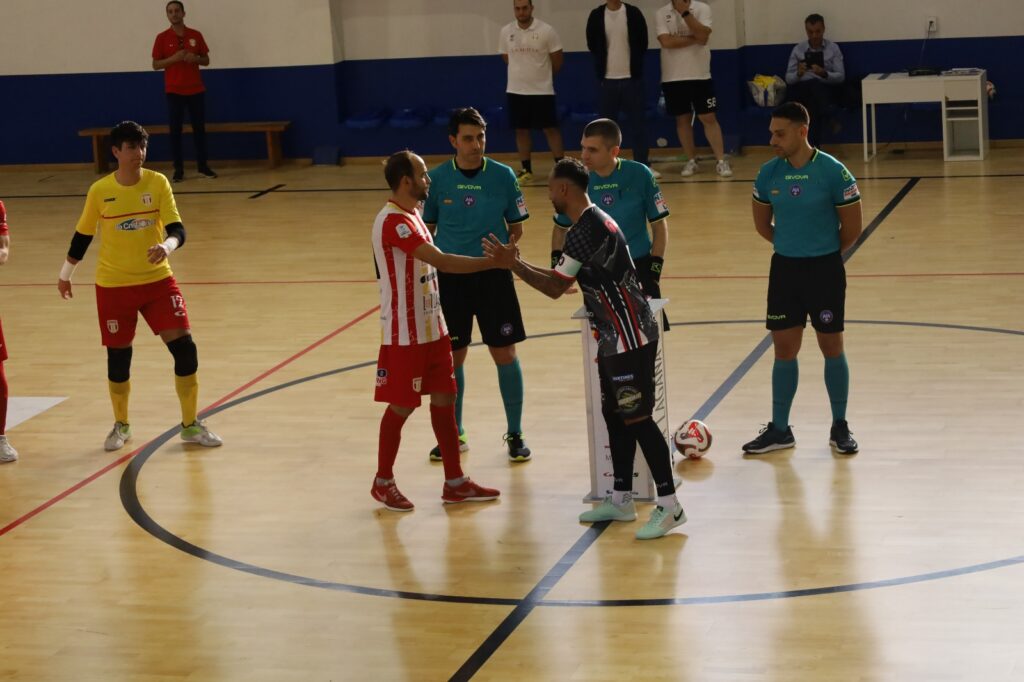 Inizio partita MESSINA FUTSAL-FUTSAL CANICATTI'