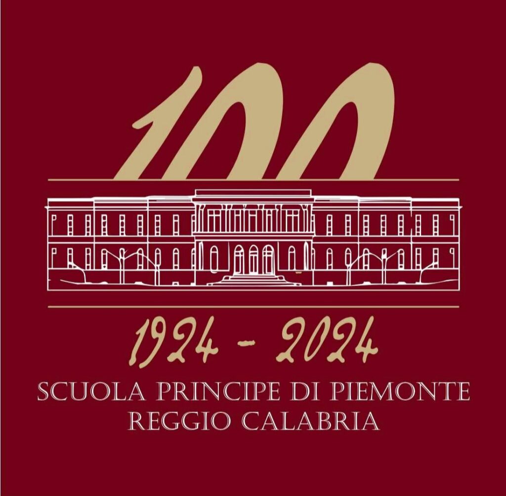 Logo 100 anni scuola Principe di Piemonte