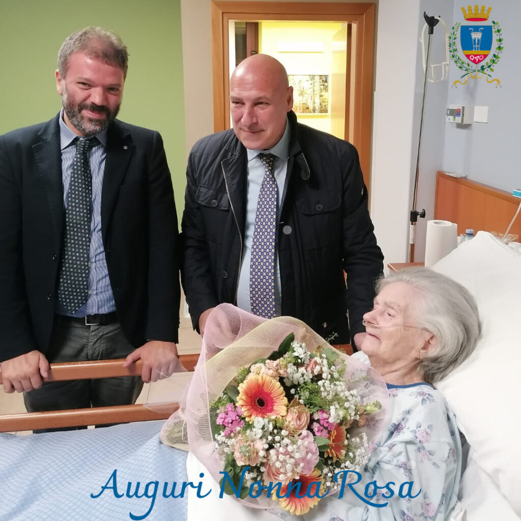 Nonna Rosa 104 anni a Crotone