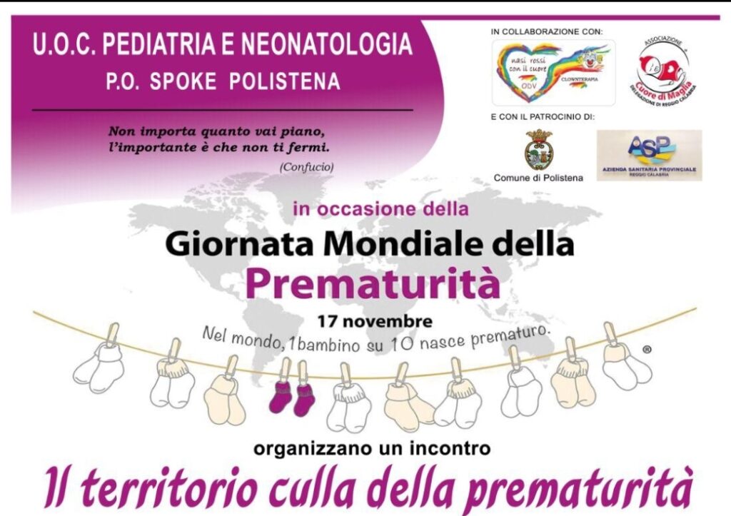 Polistena Giornata Mondiale Prematurità