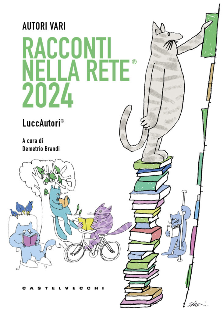 Racconti nella Rete 2024 copertina di Fabio Sironi