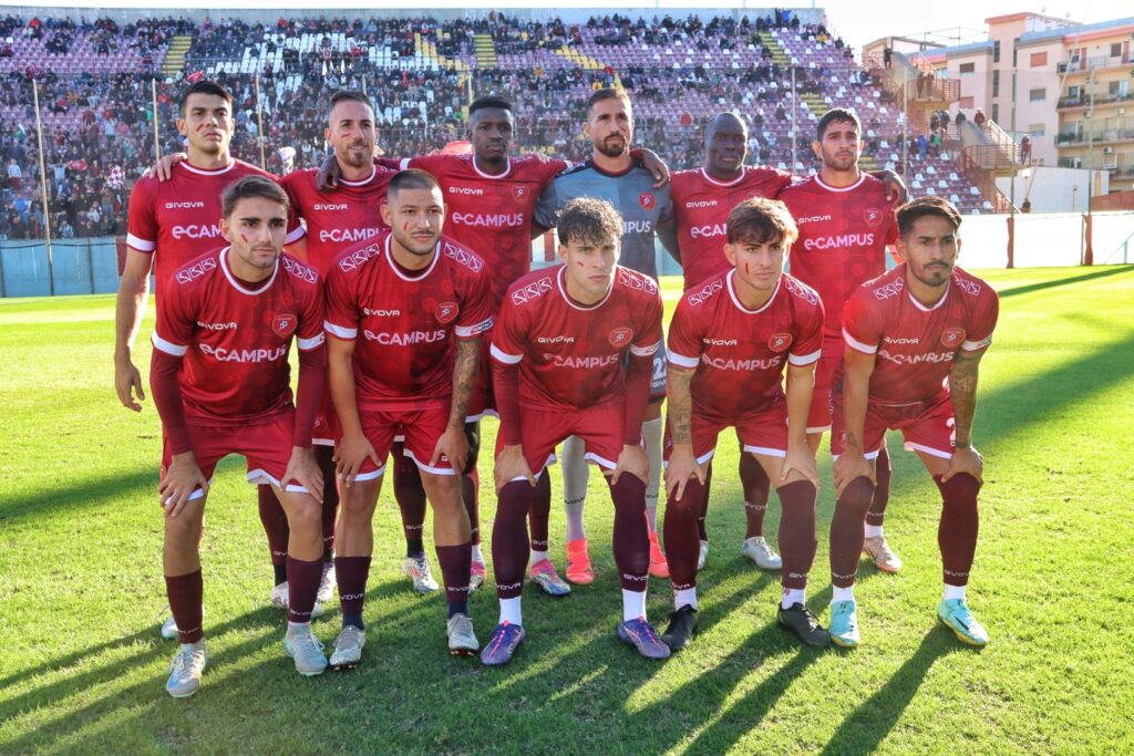 Reggina-Pompei squadra