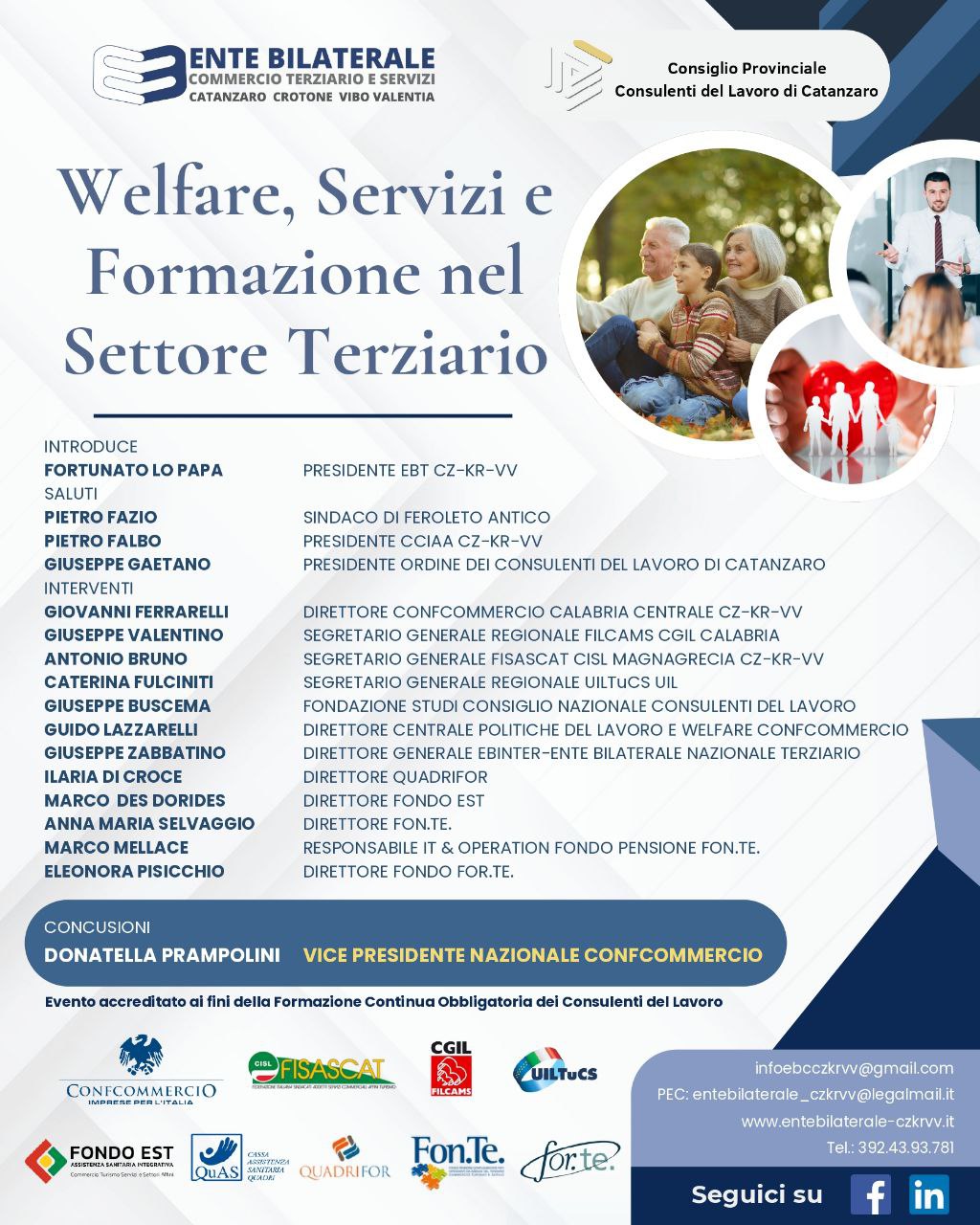 Welfare, Servizi e Formazione nel Settore Terziario