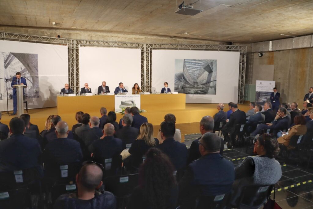 cerimonia di avvio dei lavori di completamento del Palazzo di Giustizia di Reggio Calabria