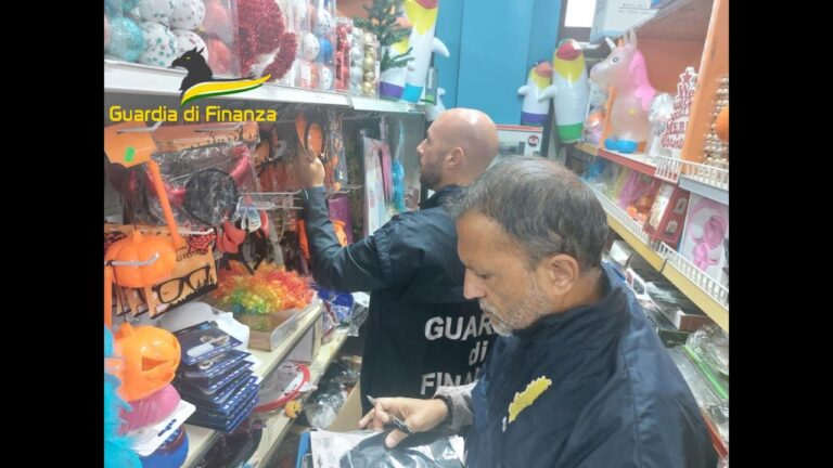 guardia di finanza sequestro prodotti halloween