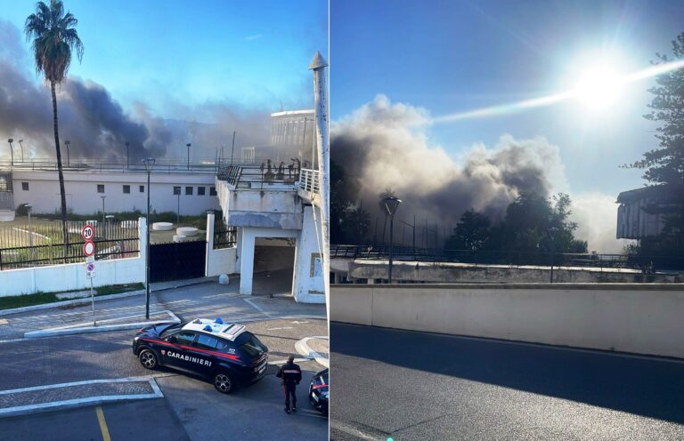 incendio lido comunale torre nervi