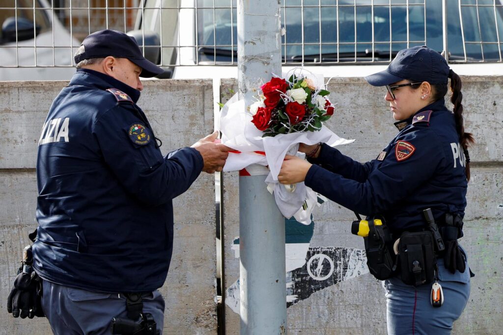 incidente roma poliziotto morto